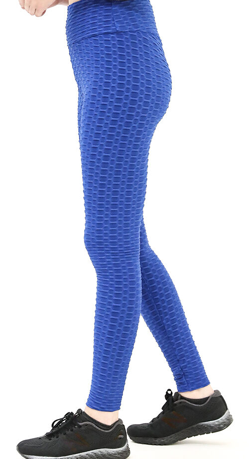 High-Waist Active Push-Up Velocity Yoga Leggings Royal