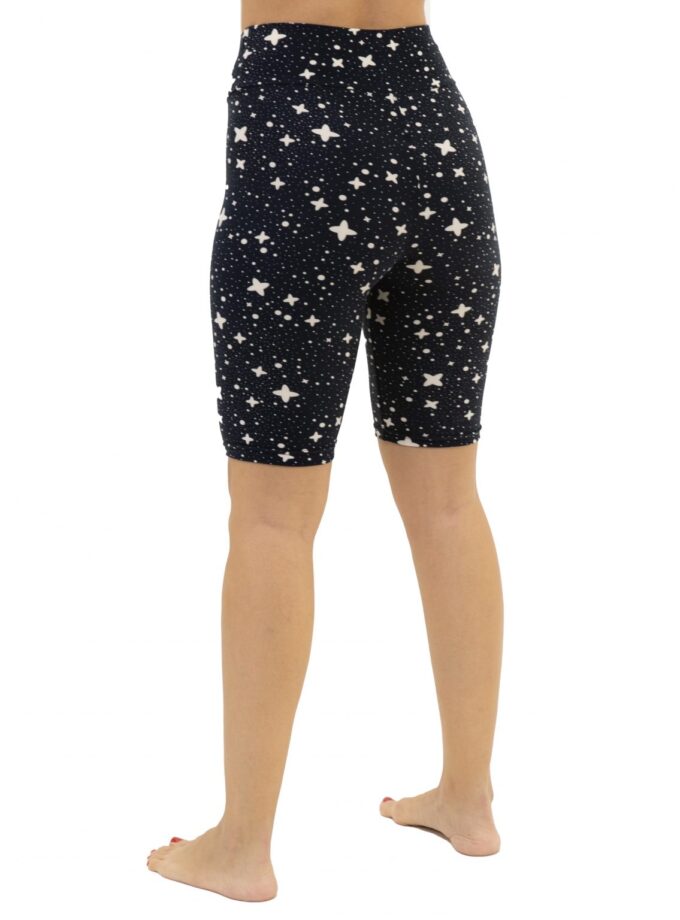 Butterweiche Bikershorts in Übergröße mit Himmlische Sterne Design