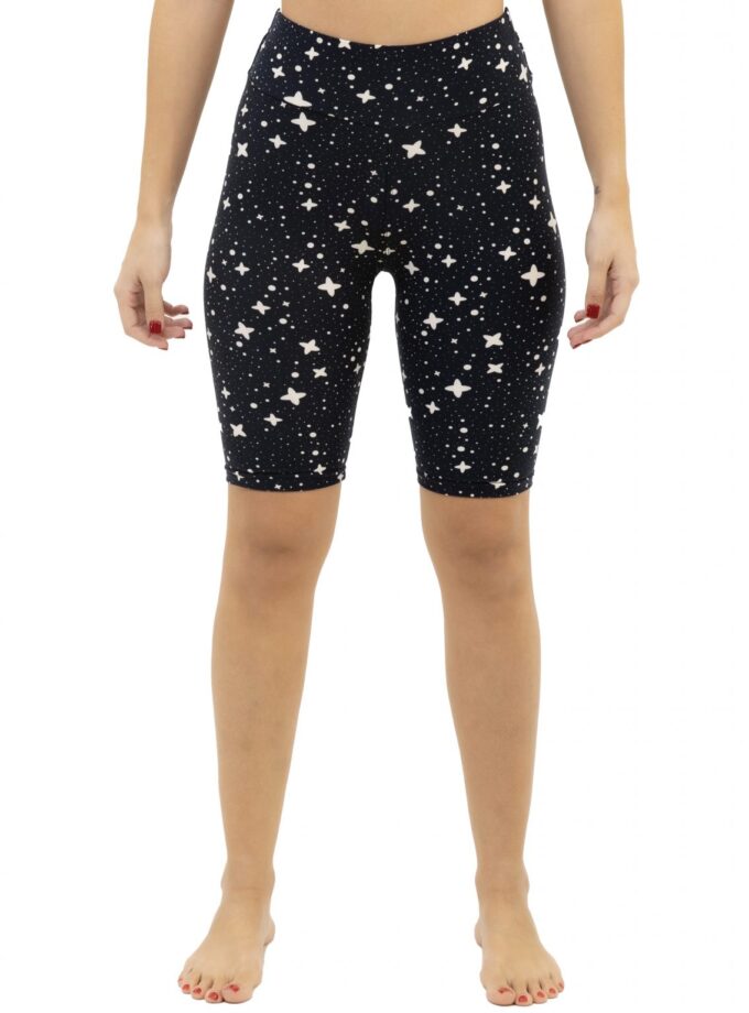 Butterweiche Bikershorts in Übergröße mit Himmlische Sterne Design