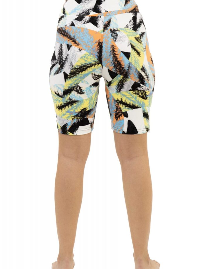 Butterweiche Bikershorts in normale Größen mit Abstrakter Pinselstrich Design