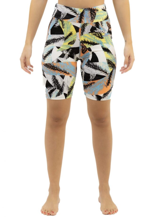 Butterweiche Bikershorts in Übergröße mit Abstrakter Pinselstrich Design