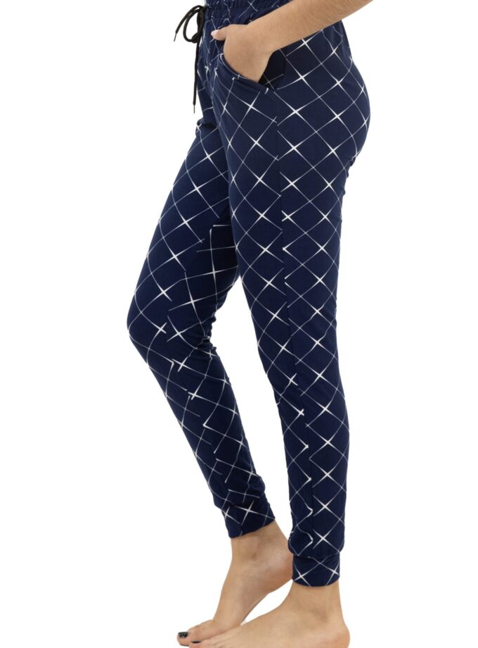 Butterweiche Diamant Schnitt Jogginghose mit doppelten Taschen und Kordelzug