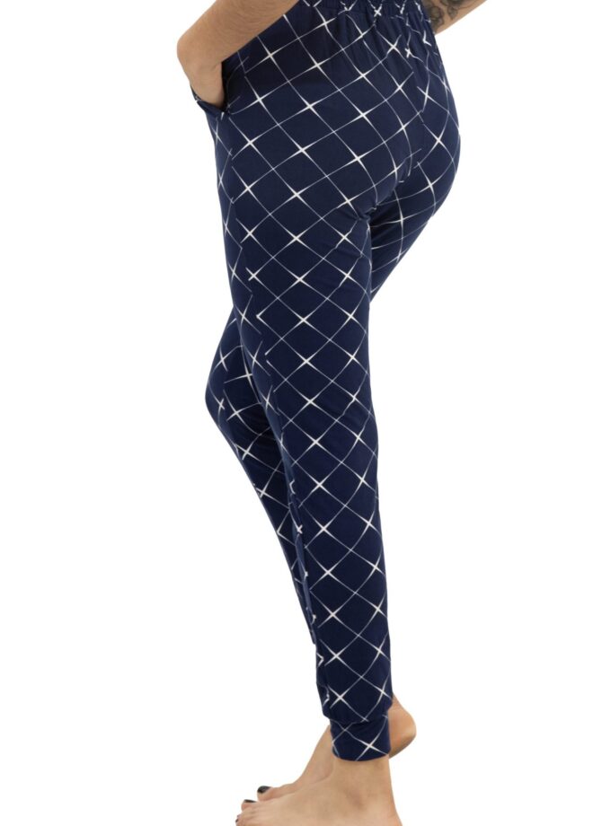 Butterweiche Diamant Schnitt Jogginghose mit doppelten Taschen und Kordelzug